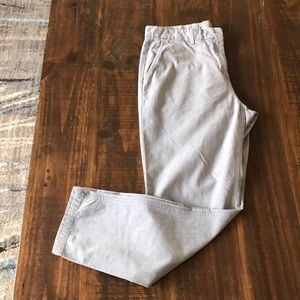 Broken-in Straight Khakis by Gap 10R